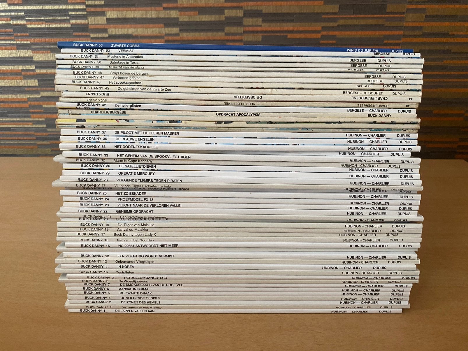 Volledige stripreeks Buck Danny  !!prijsverlaging €50!!, Boeken, Ophalen, Zo goed als nieuw