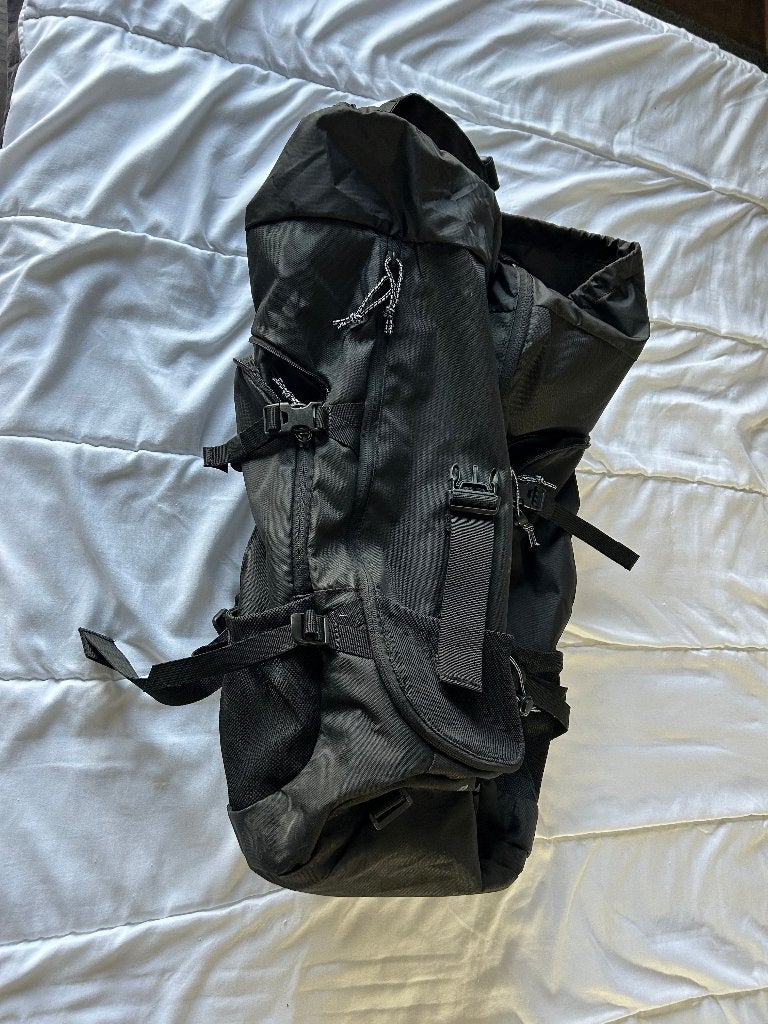 Forclaz Travel 100 trekkingrugzak zwart 50L nieuw, Ophalen, Nieuw, Rugzak