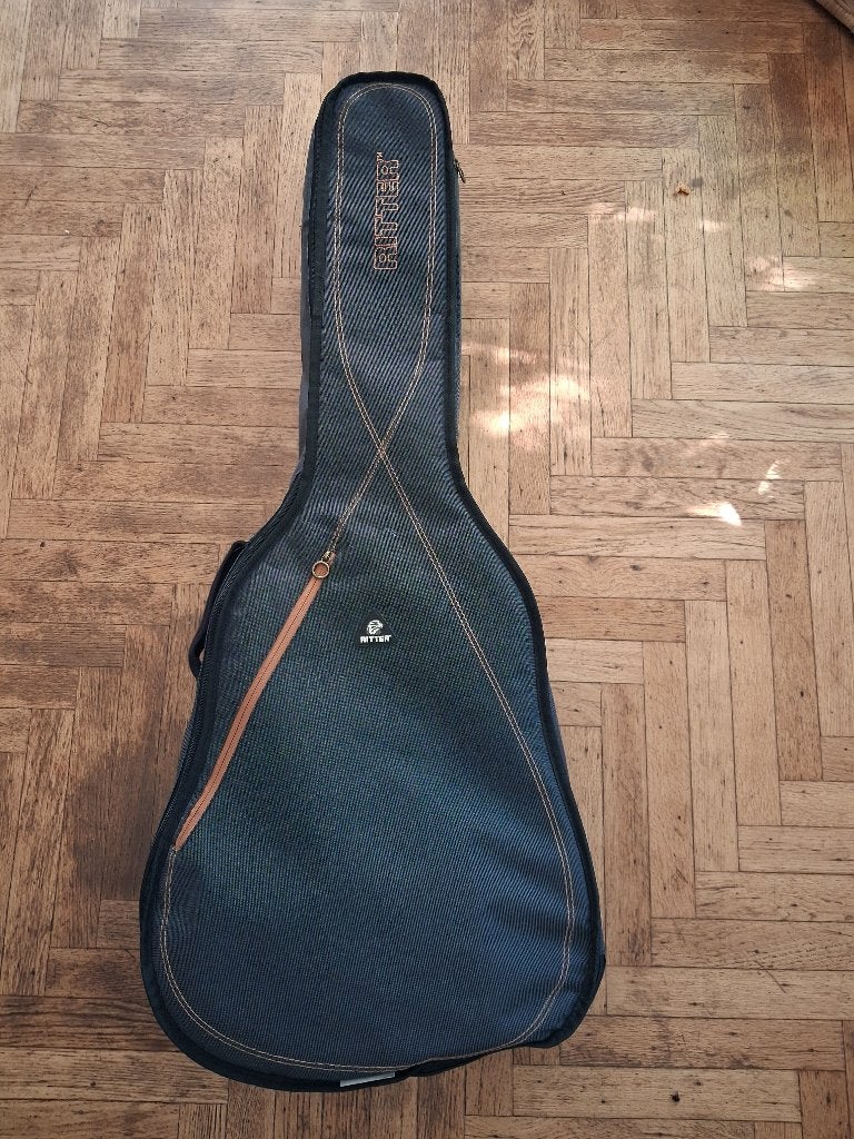 Housse Ritter pour guitare folk, Enlèvement, Comme neuf, Guitare Western ou Guitare Folk, Avec valise
