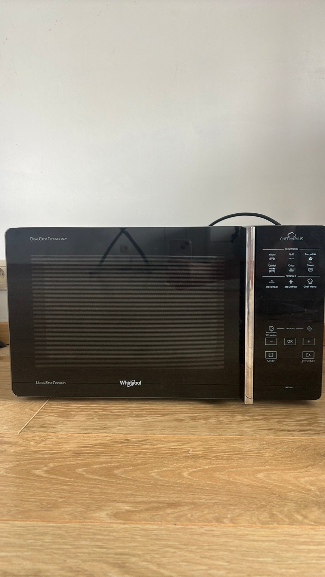 Micro-ondes Whirpool Ultra Fast Cooking, Elektronische apparatuur, Microgolfovens, Ophalen, Zo goed als nieuw, Combi-microgolfoven