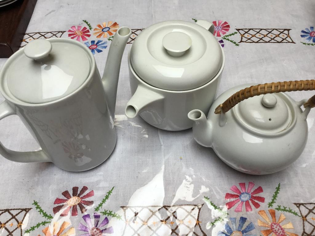Porceleine koffiepot en theepot, Antiek en Kunst, Ophalen