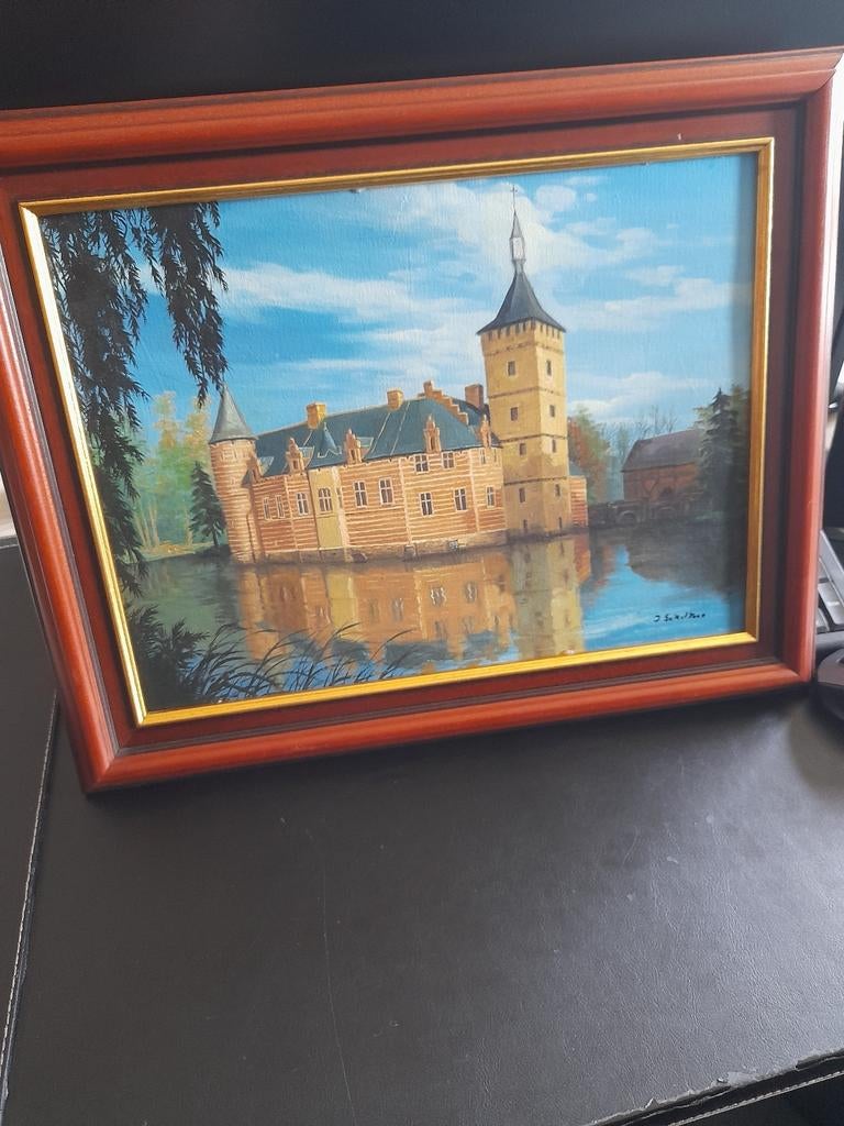 Kasteel van Horst schilderij., Antiek en Kunst, Ophalen