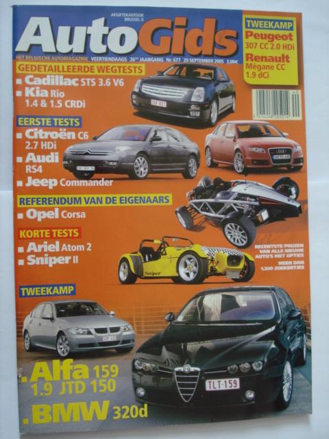 AutoGids 677, Envoi, Utilisé, Général