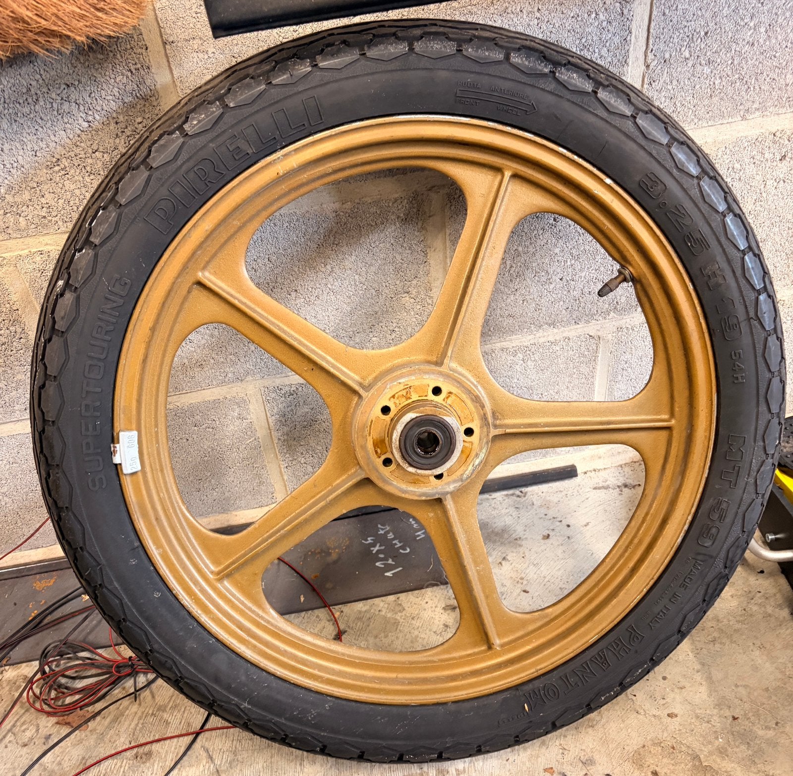 Jantes PVM montées sur BMW R100RS, Motos, Enlèvement, Utilisé