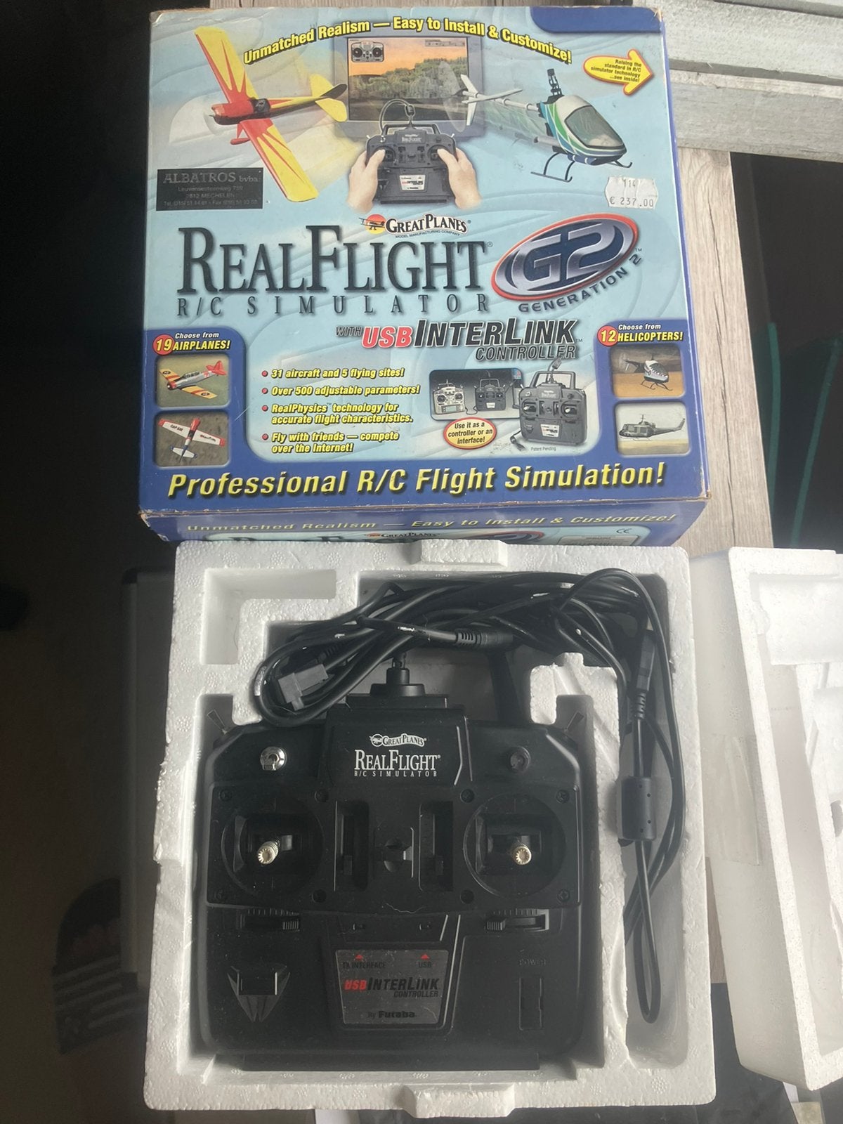 Real flight R/C stimulator, Ophalen, Zo goed als nieuw