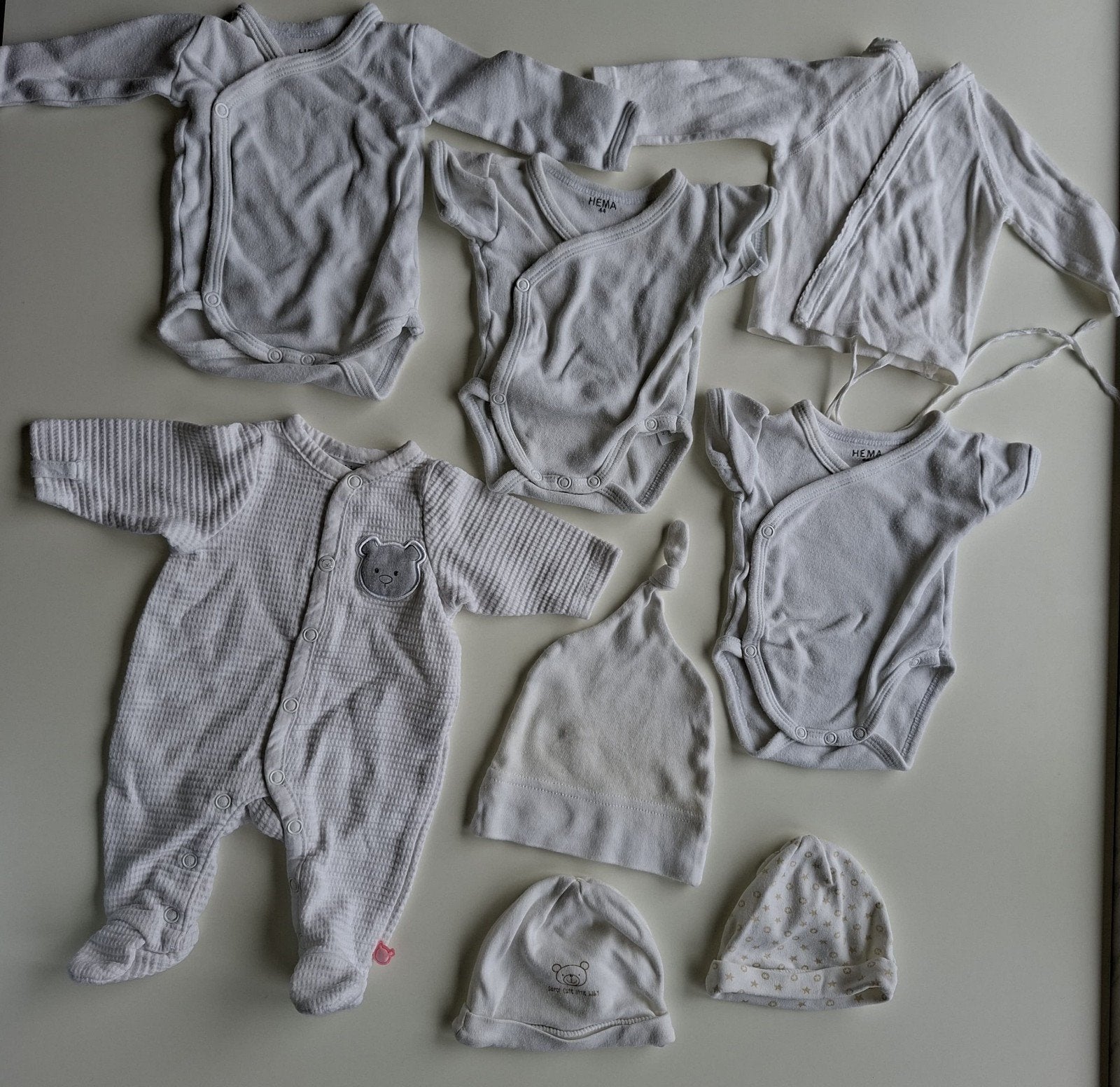 Babykleertjes prematuur / pasgeboren maat 44 en 46, Kinderen en Baby's, Ophalen of Verzenden, Gebruikt
