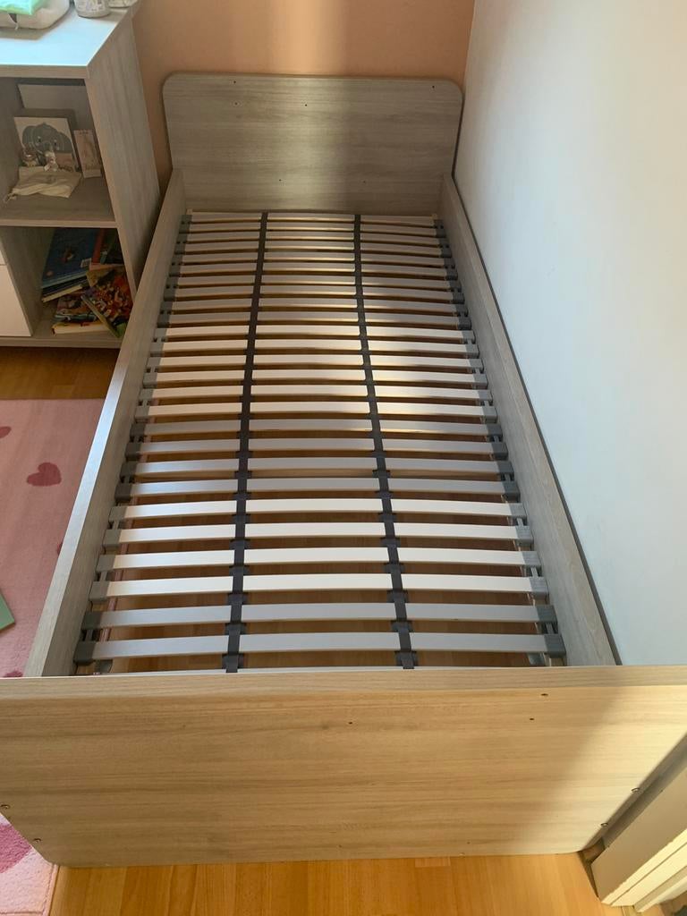 Meegroeibed, Huis en Inrichting, Slaapkamer | Bedden, Ophalen, Zo goed als nieuw