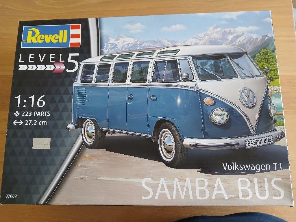 Volkswagen samba 1/16, Hobby en Vrije tijd, Ophalen, Auto, Revell, Groter dan 1:32