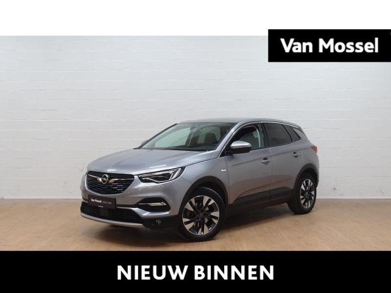 Opel Grandland X 1.2T Innovation automaat, Auto's, Opel, Stof, Gebruikt, 5 zetels, 3 cilinders