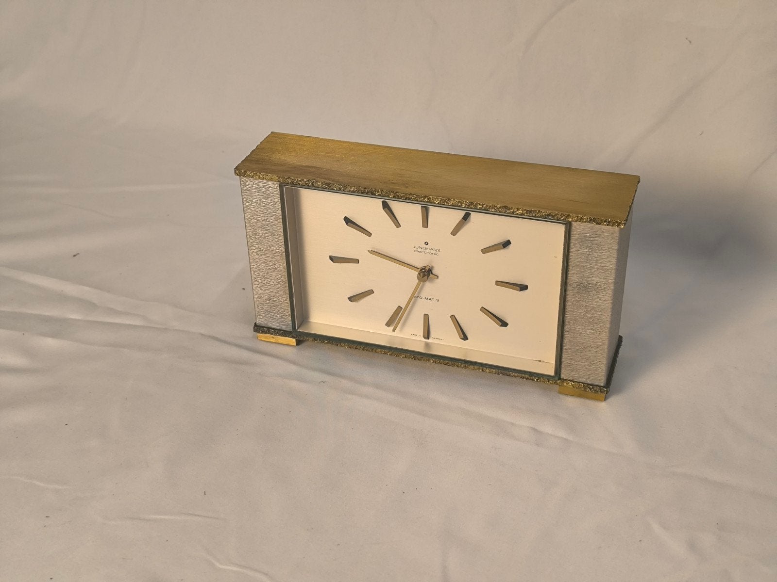 Horloge de table vintage Junghans ATO-MAT S (fin des années, Enlèvement ou Envoi