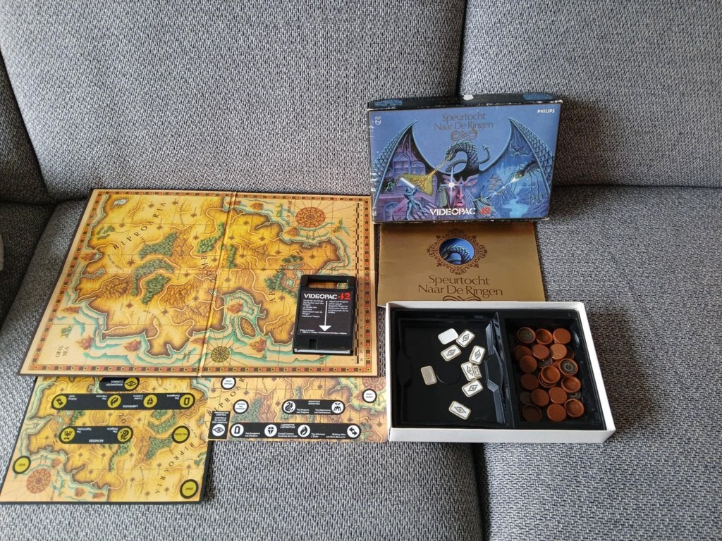speurtocht naar de ringen vidoepac 42, Consoles de jeu & Jeux vidéo, Jeux | Autre, Enlèvement ou Envoi, Utilisé