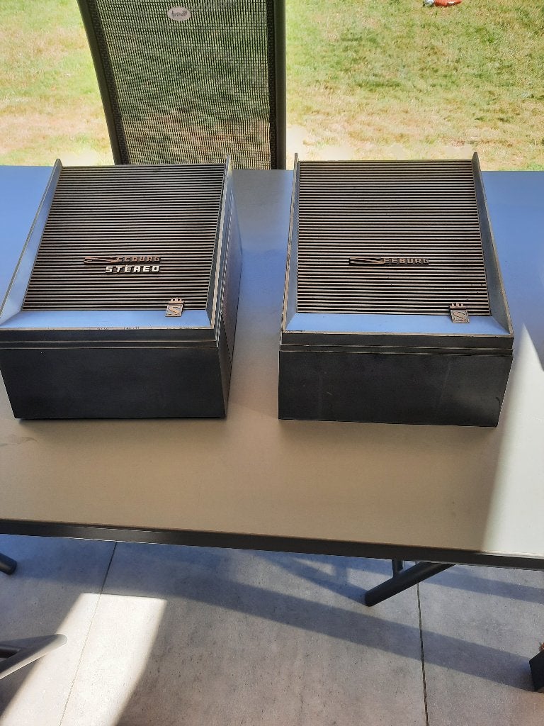 Externe Speakers voor Jukebox Seeburg Channel Stereo, Ophalen, Gebruikt, 1950 tot 1960, Seeburg