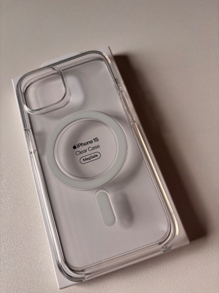 Apple coque MagSafe - iPhone 15, Neuf, IPhone 15, Résistant aux rayures, Enlèvement