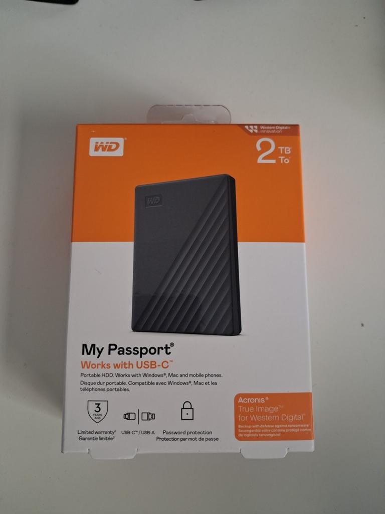 Harde schijf 2TB, Ophalen of Verzenden, Nieuw