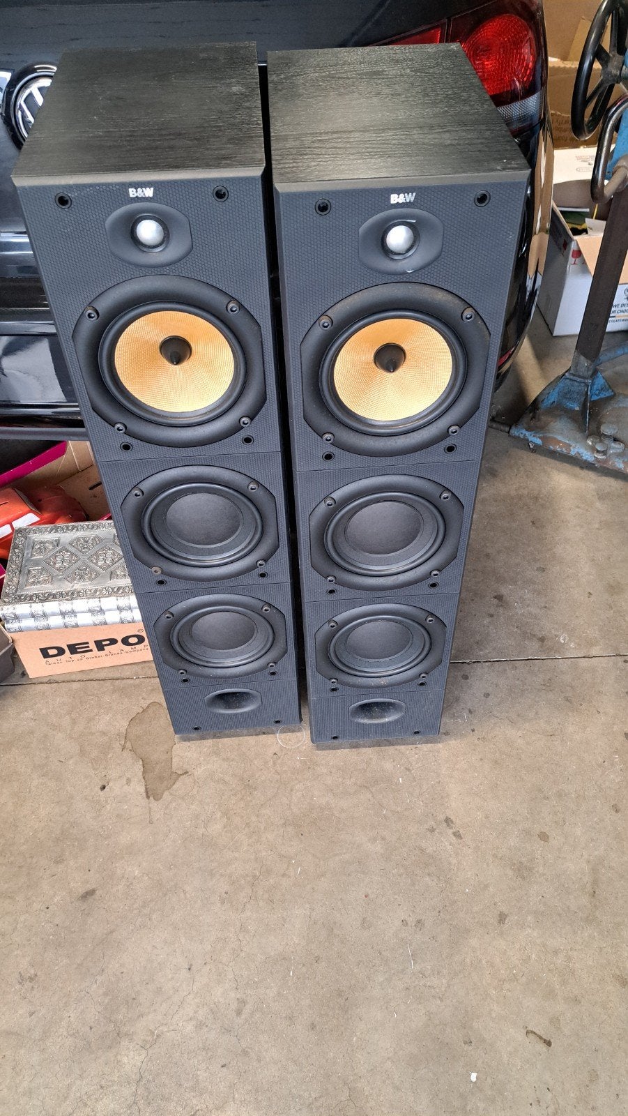 b&w boxen 604, TV, Hi-fi & Vidéo, Enlèvement ou Envoi