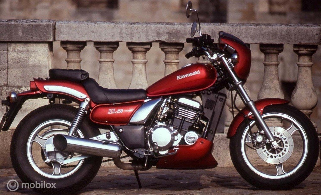 Kawasaki EL250 Custom compleet in onderdelen, Motoren, Gebruikt, Ophalen of Verzenden