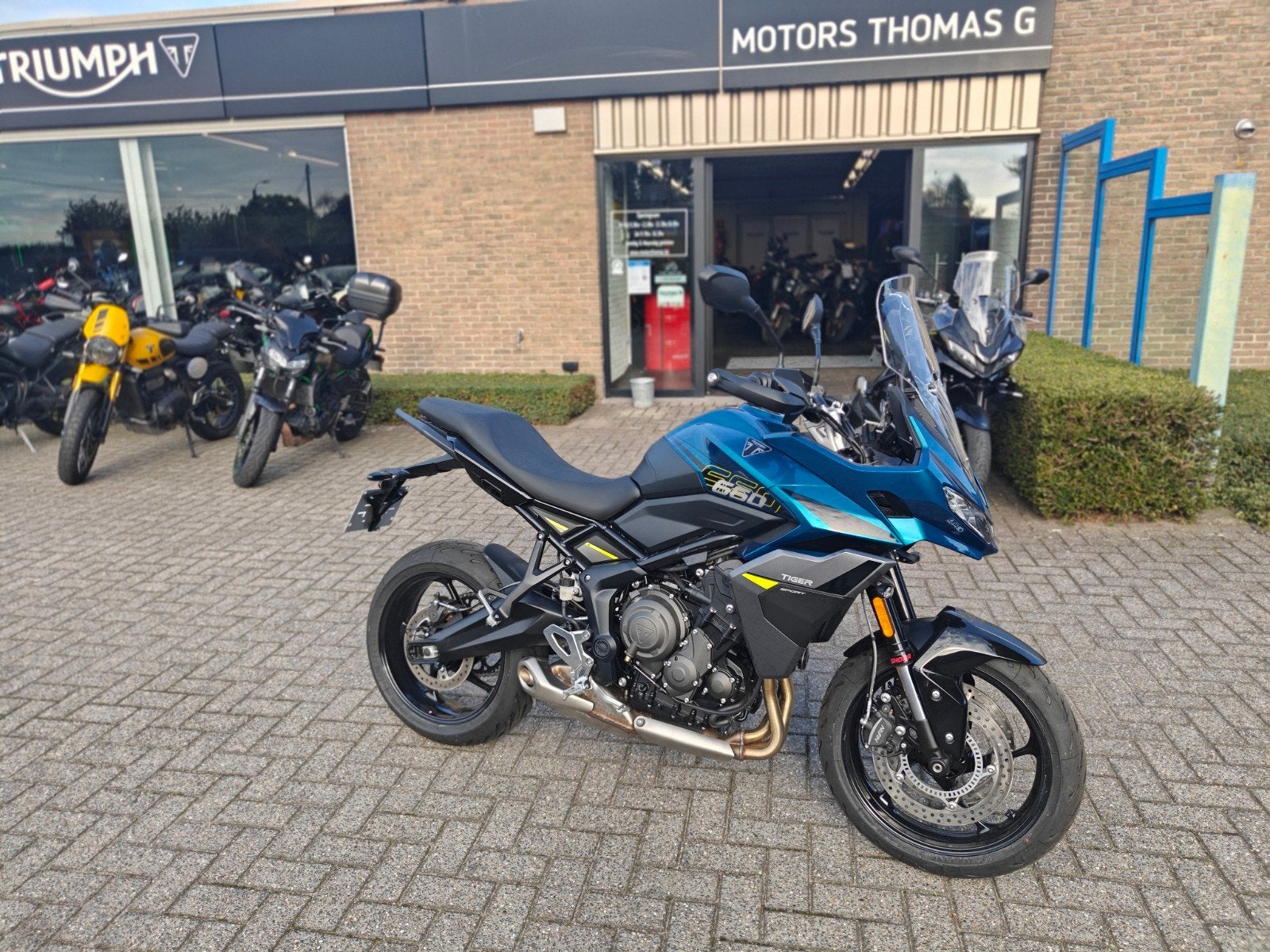 Triumph Tiger 660 Sport 2026 10km!, Motoren, Motorrijbewijs A, 3 cilinders, Toermotor, Handgeschakeld