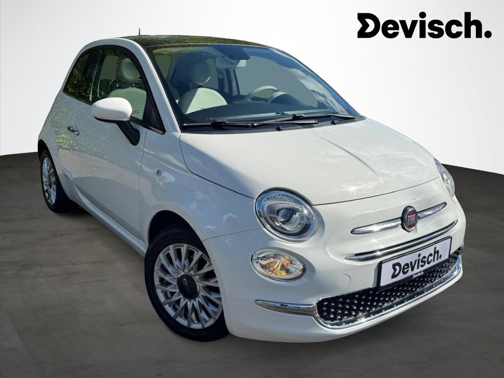 Fiat 500 (bj 2019), Voorwielaandrijving, Gebruikt, Wit, Bedrijf