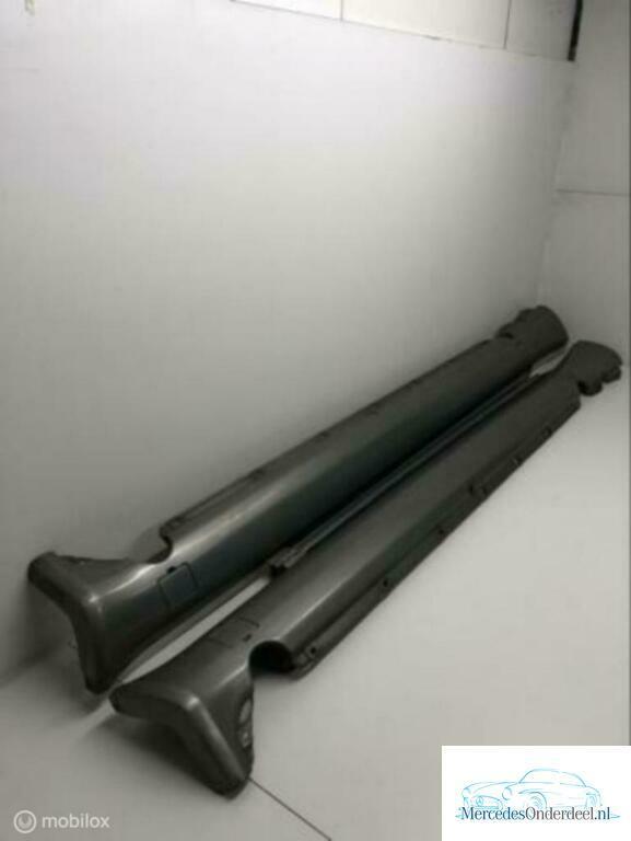 w124 coupe dorpel side skirts kleur 199 w 124 ce sideskirt, Auto-onderdelen, Ophalen, Gebruikt