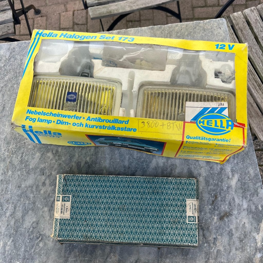 Kit de phares antibrouillard VW Hella 173 NOS Porsche Mazda, Enlèvement ou Envoi, Comme neuf