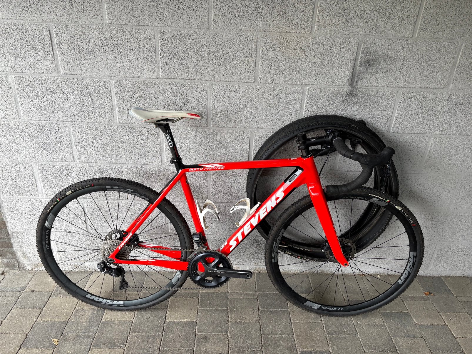 Stevens Superprestige maat 52, Vélos & Vélomoteurs, Vélos | Vélos de course, Autres marques, Enlèvement, Utilisé, Frein à disque
