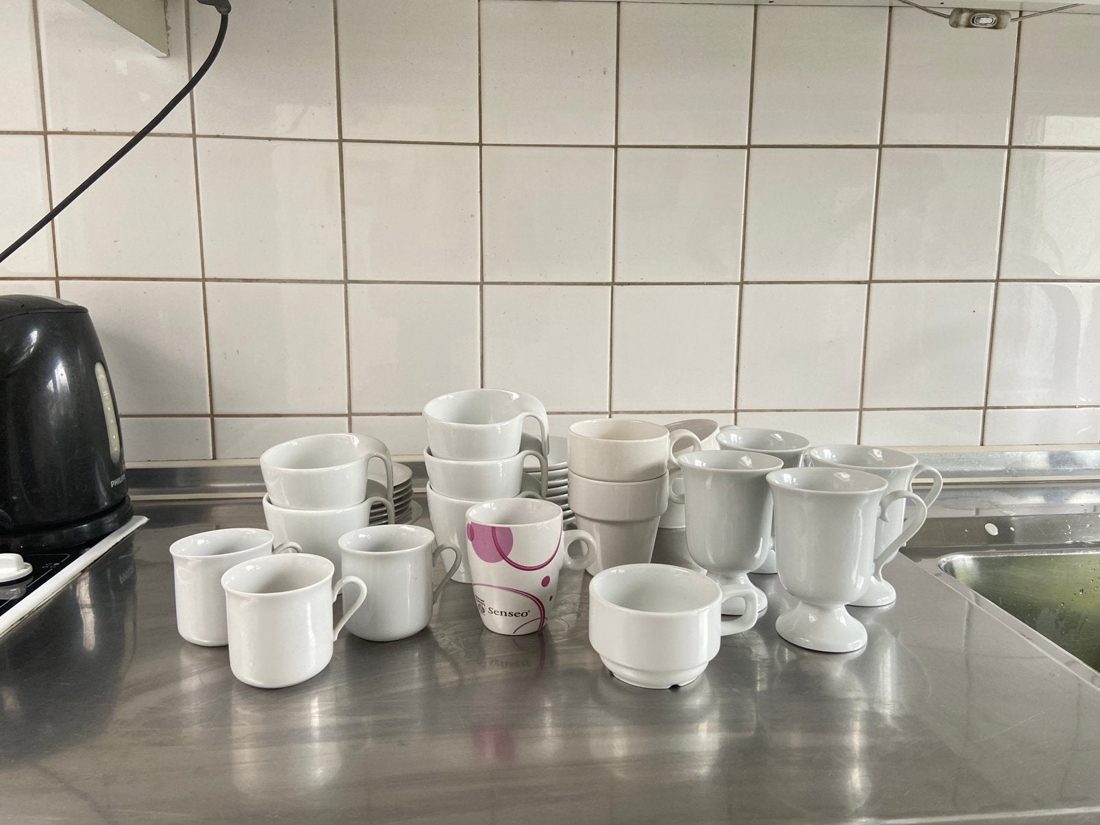 Servies, Ophalen, Gebruikt, Porselein, Kop(pen) en/of Schotel(s)