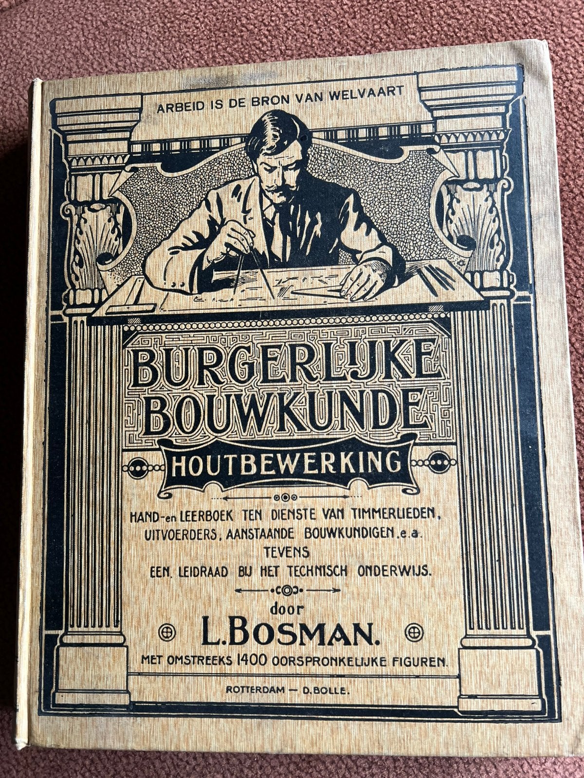 Bouwkunde bosmans van voor 1900, Antiek en Kunst, Ophalen