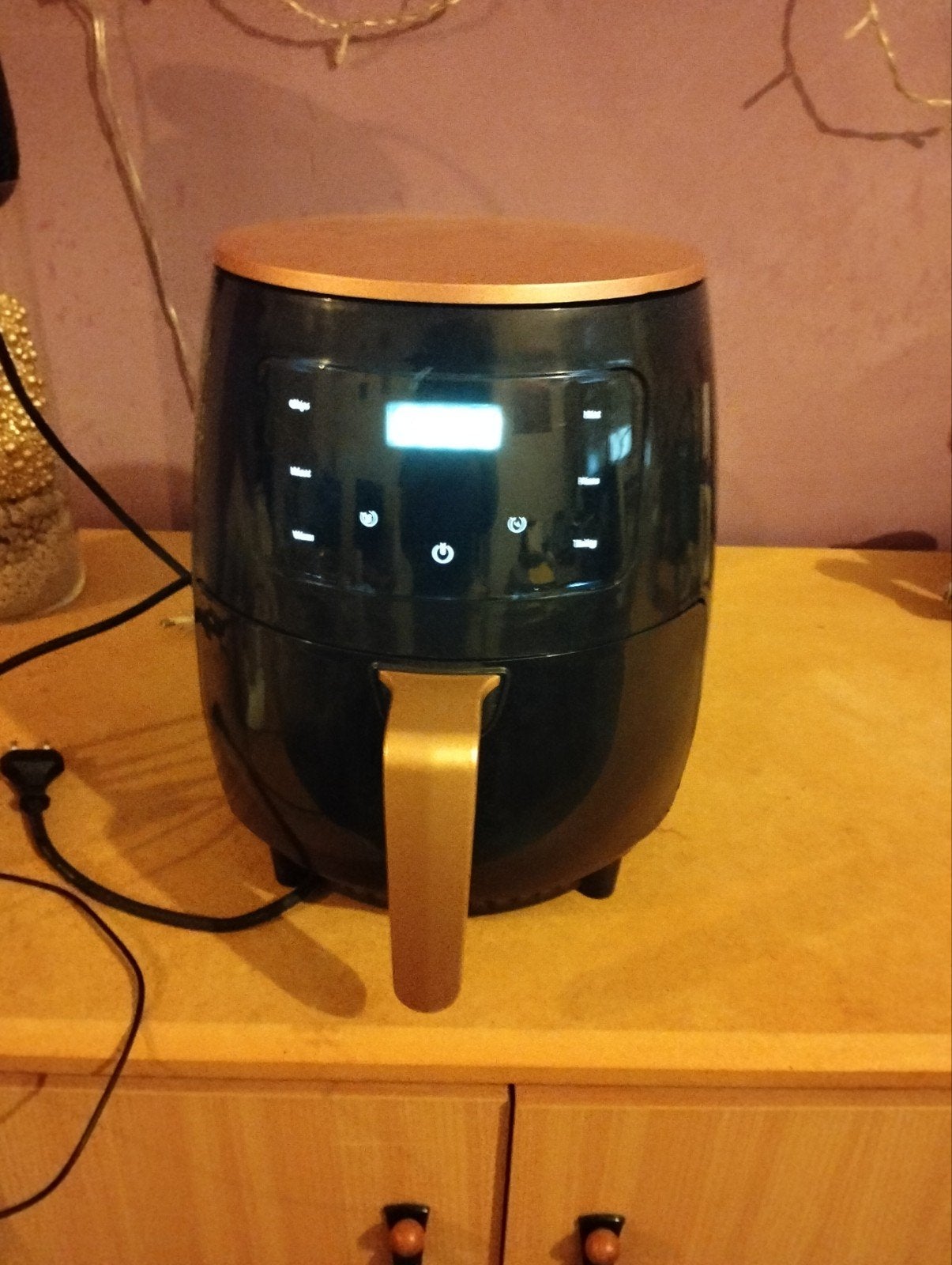 Airfryer werkt perfect, Ophalen