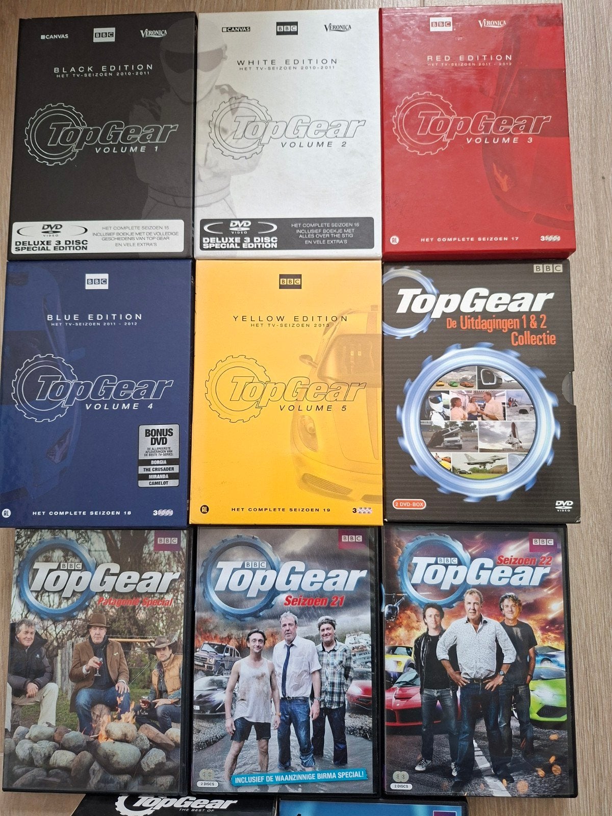 Grote Top Gear & Jeremy Clarkson DVD Collectie – Seizoenen,, Cd's en Dvd's, Ophalen, Zo goed als nieuw
