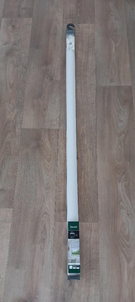 Wit rolgordijn, Neuf, 100 à 150 cm, Licht verduisterd, Blanc