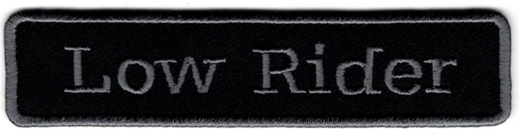 Harley Davidson Low Rider stoffen opstrijk patch embleem #2, Envoi, Neuf