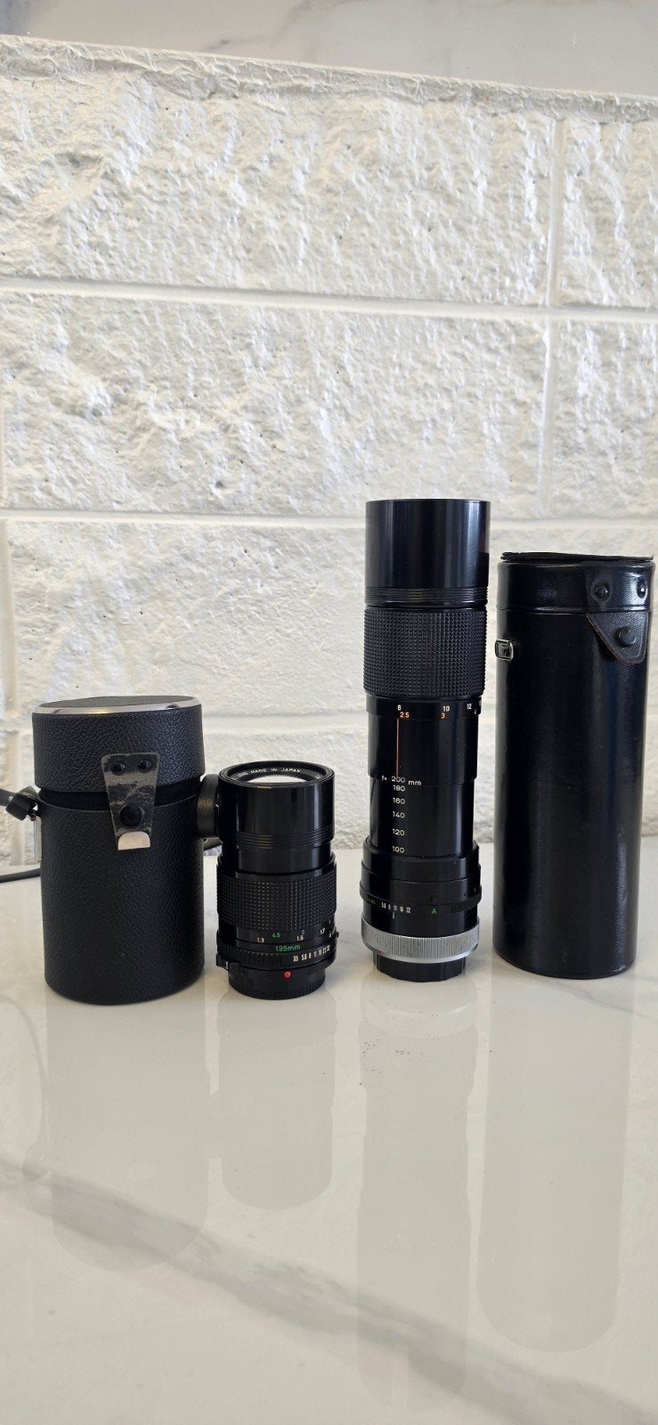 Canon Telelenzen, Ophalen, Zoom