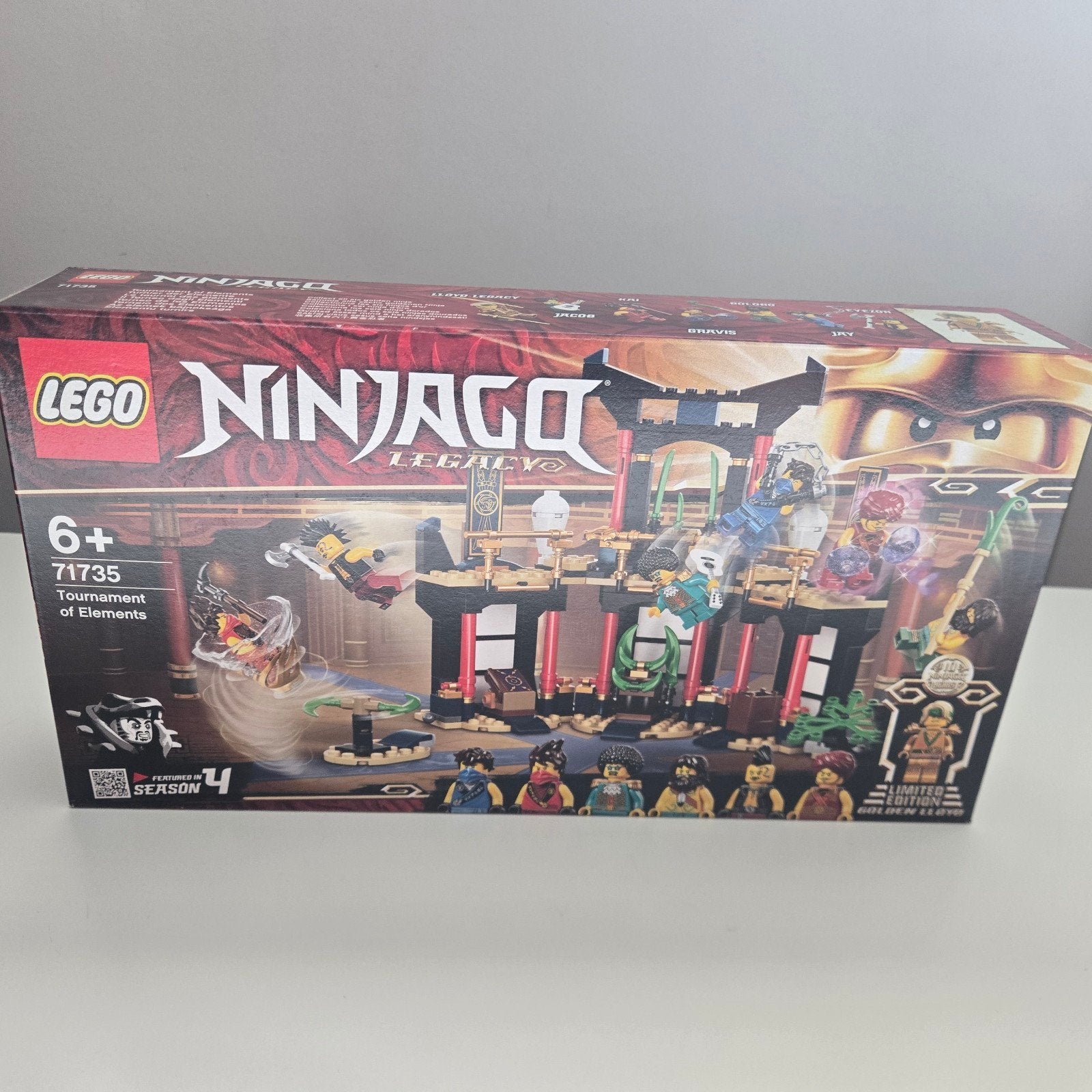 Lego Ninjago 71735 Tournament of Elements (Nieuw), Lego, Nieuw, Ophalen of Verzenden, Compleet