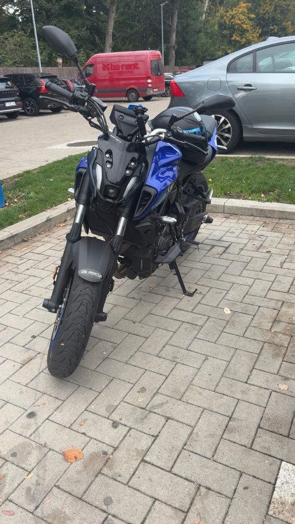 Yamaha mt07 2023 (A2), Motoren, Motoren | Yamaha, Particulier, Naked bike, 12 t/m 35 kW, Minimaal motorrijbewijs A2, ABS, Quickshifter