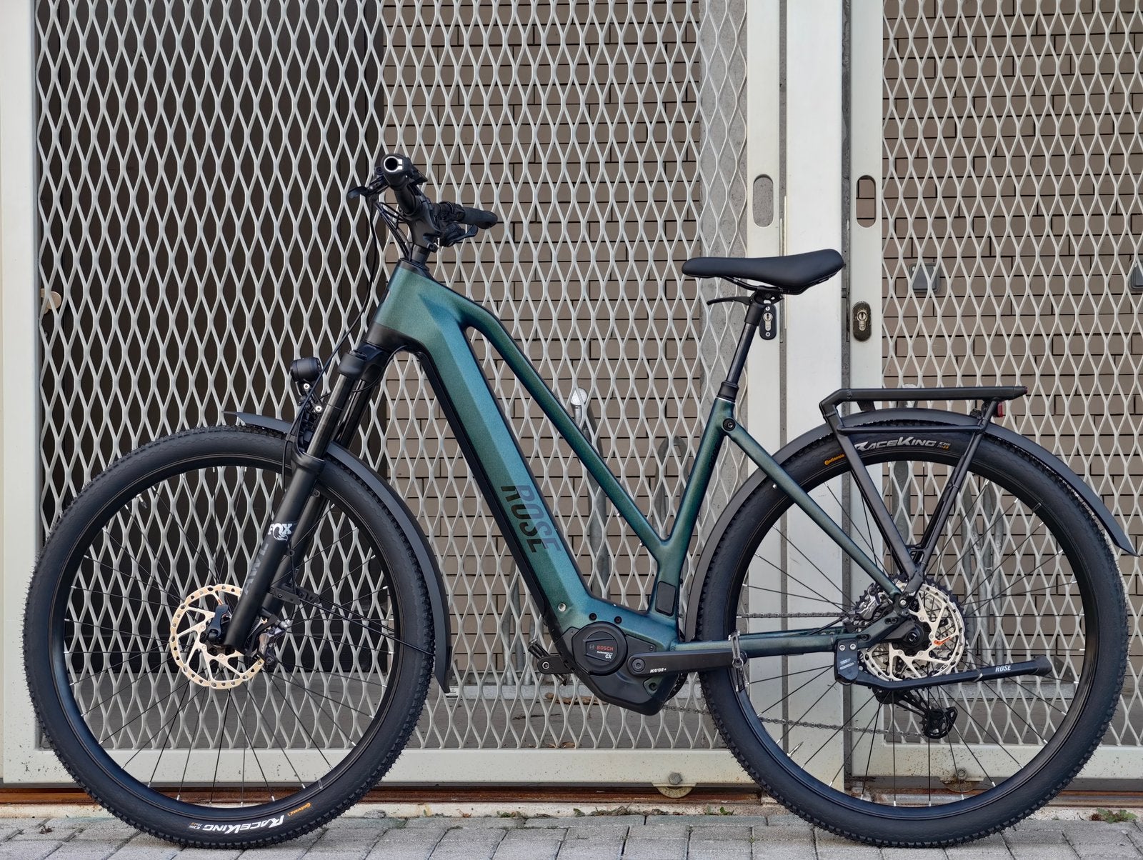 Vélo électrique Rose, full deore xt , Bosch smart, Autres marques, 50 km par batterie ou plus, Comme neuf, Enlèvement