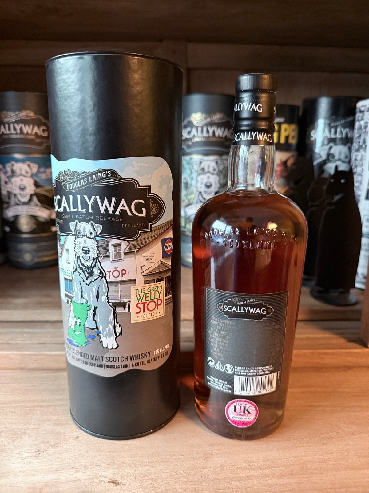 DL Scallywag  Green Welly Stop Limited Edition 48%, Ophalen of Verzenden