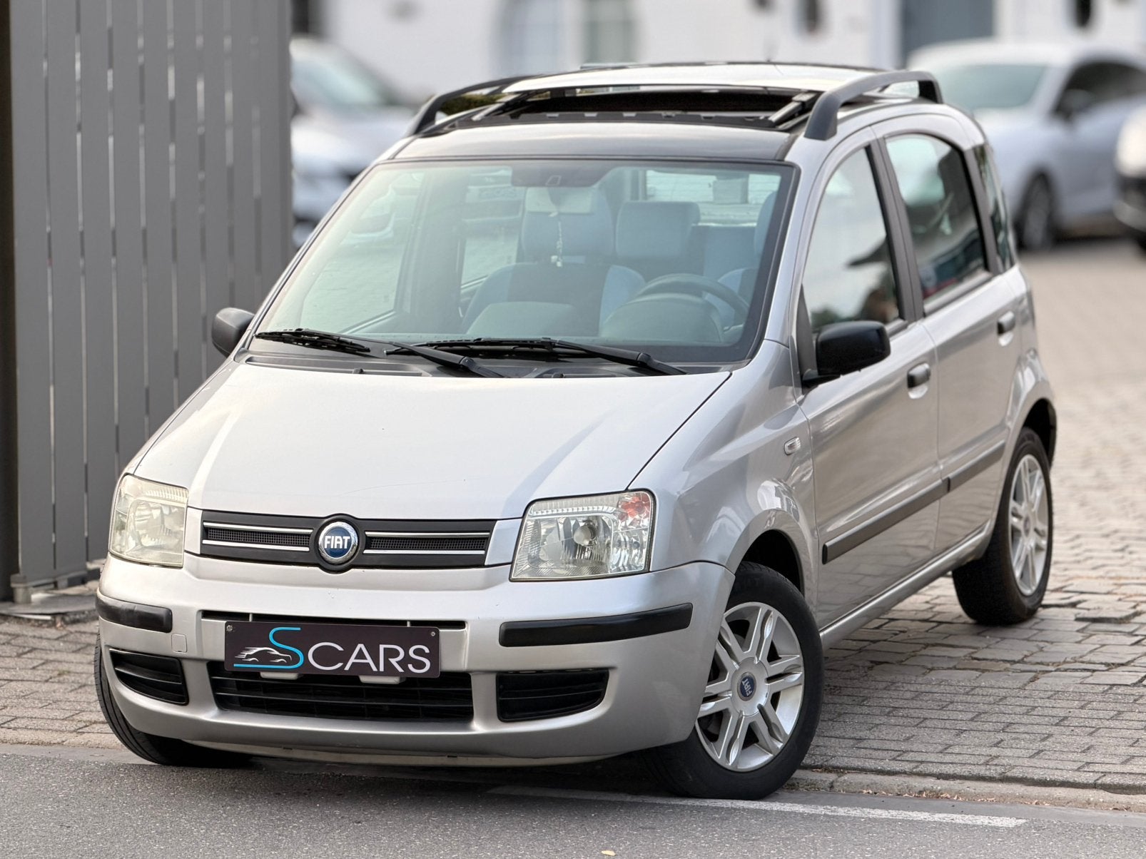 Fiat panda 1.2i ** Automaat ** Airco ** 087.000 km **, Argent ou Gris, Achat, Entretenue par le concessionnaire, 5 portes