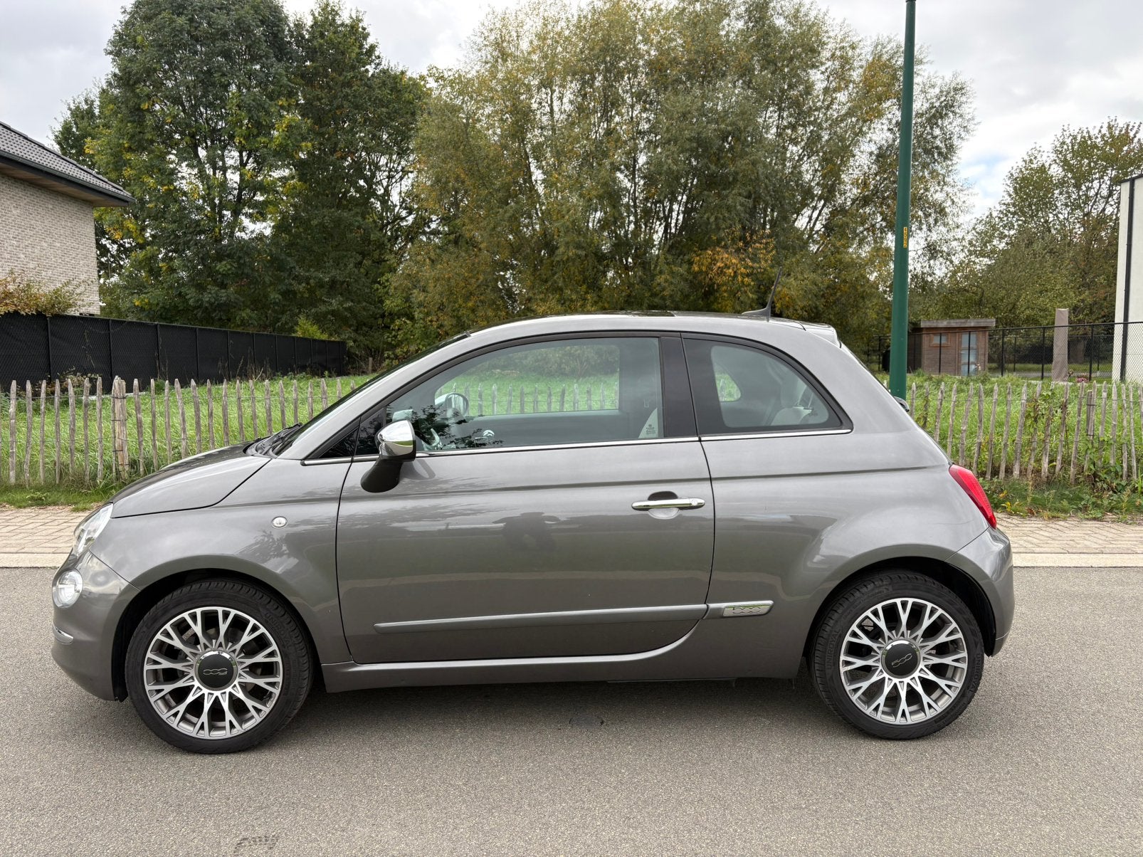 Fiat 500 1.2 benzine##55000km#Carplay#NavI#Bluetooth#airco, Autos, Cuir, Achat, Garantie prolongée, Boîte manuelle