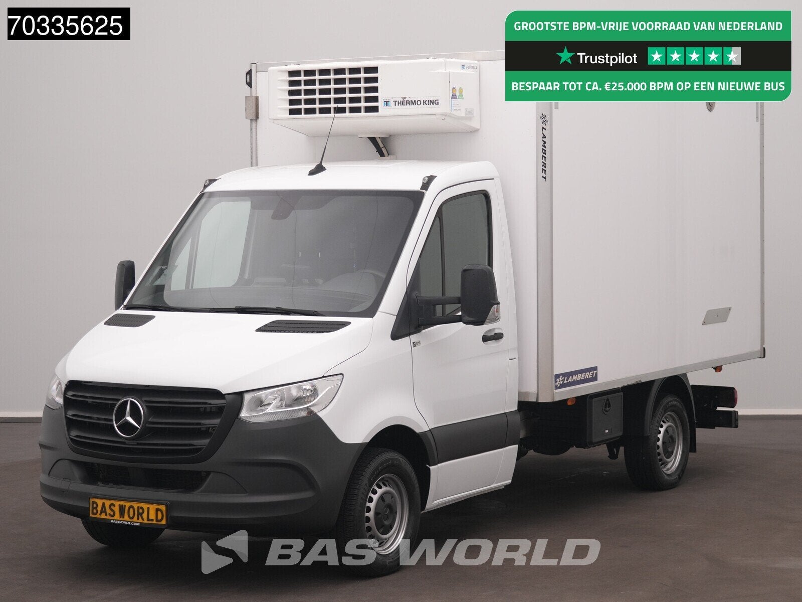 Mercedes Sprinter 317 CDI Automaat Koel/Vrieswagen Achterdeu, Auto's, Automaat, Stof, Gebruikt, Euro 6