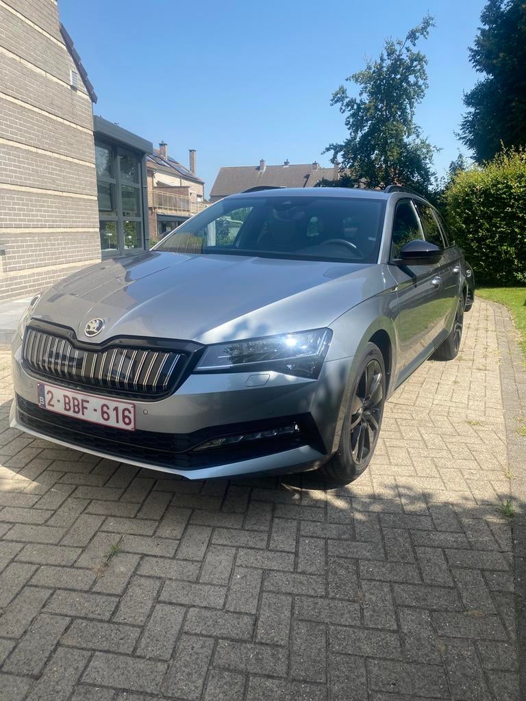 Skoda Superb Sportline 1.4 TSI PHEV DSG, Autos, Skoda, 1395 cm³, Argent ou Gris, Achat, Euro 6