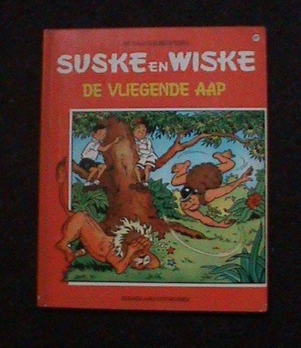 Suske en Wiske De vliegende aap 1e druk 1968, Boeken, Eén stripboek, Ophalen of Verzenden, Gelezen