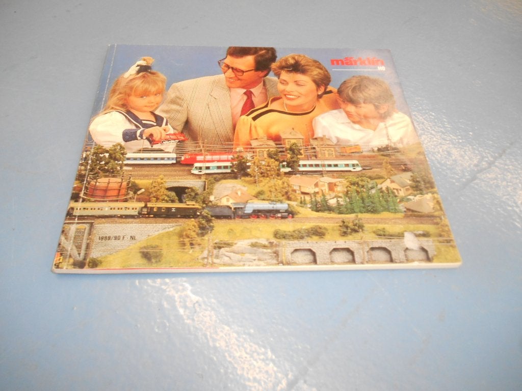 catalogue revue marklin 1989/90, Enlèvement, Utilisé