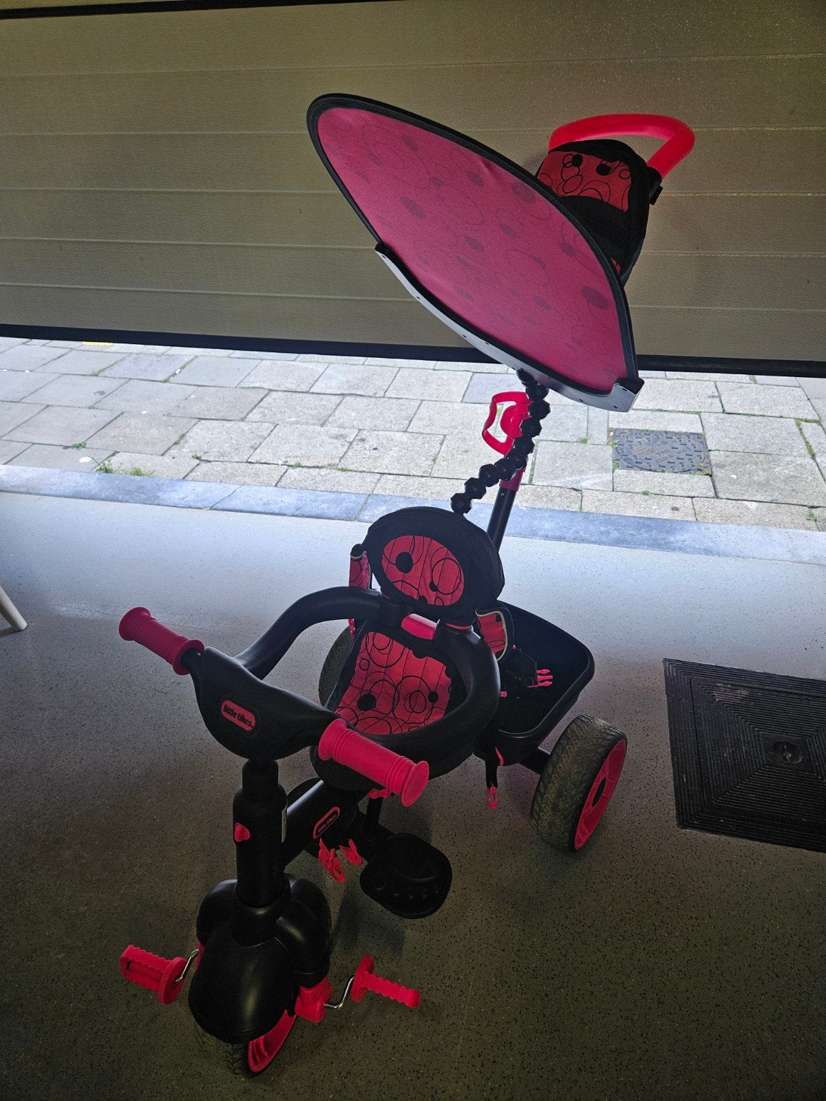 Little Tikes 4 in 1 deluxe driewieler, Ophalen