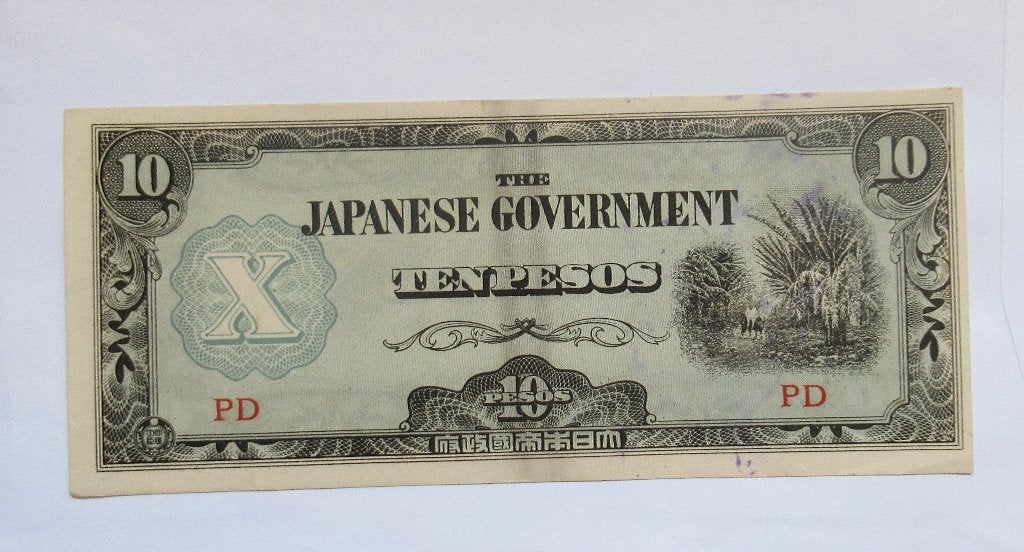 Filipijnen 10 Pesos 1942, Verzenden