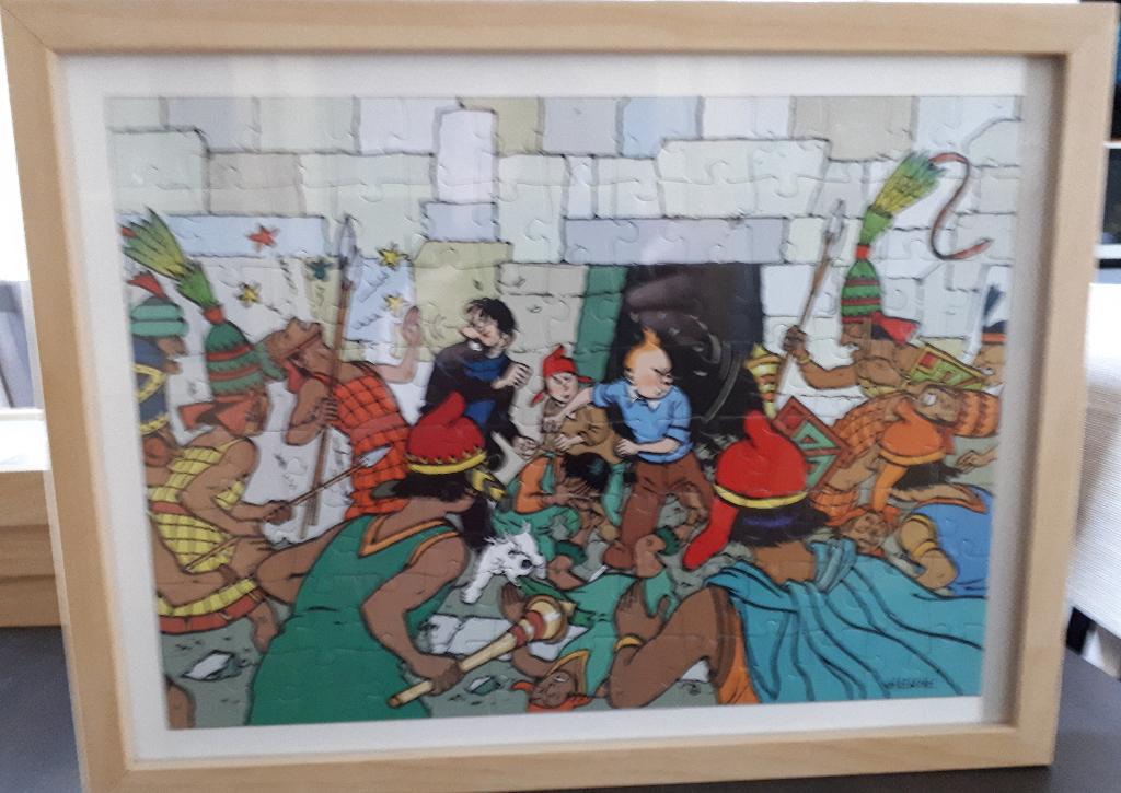 Puzzle Tintin Le temple du soleil, Collections, Enlèvement, Tintin, Neuf, Autres types
