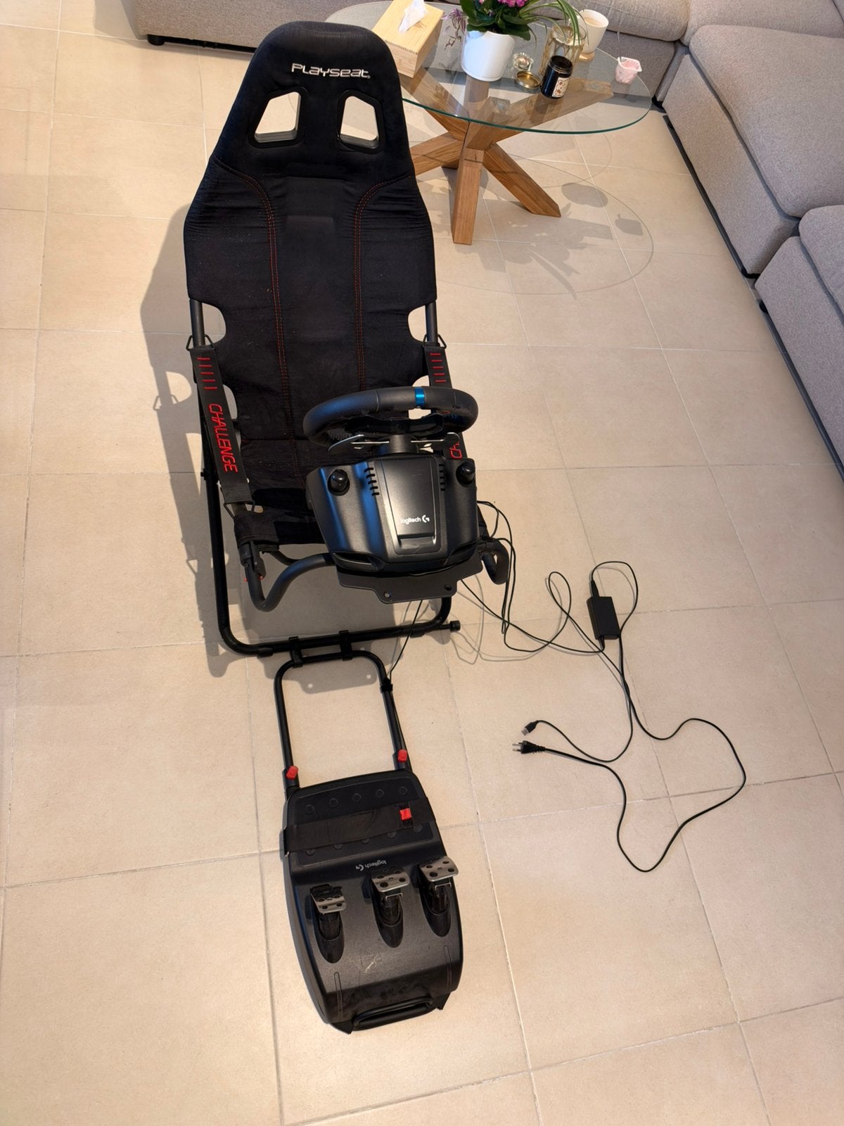 Playseat Challenge + Logitech G29, Enlèvement, Utilisé