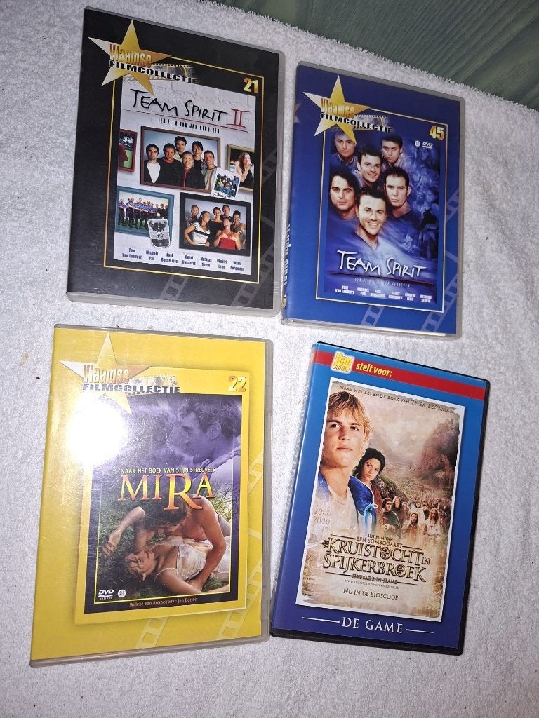 4 dvd films, nieuw, Cd's en Dvd's, Alle leeftijden, Ophalen of Verzenden, Zo goed als nieuw, Actie