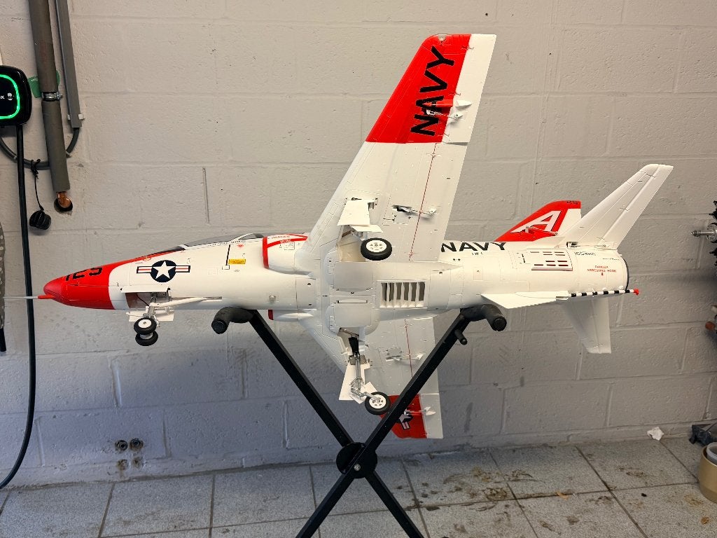 Freewing T-45 Goshawk Super Scale 90mm EDF Jet, Ophalen, Nieuw, Elektro, RTF (Ready to Fly)