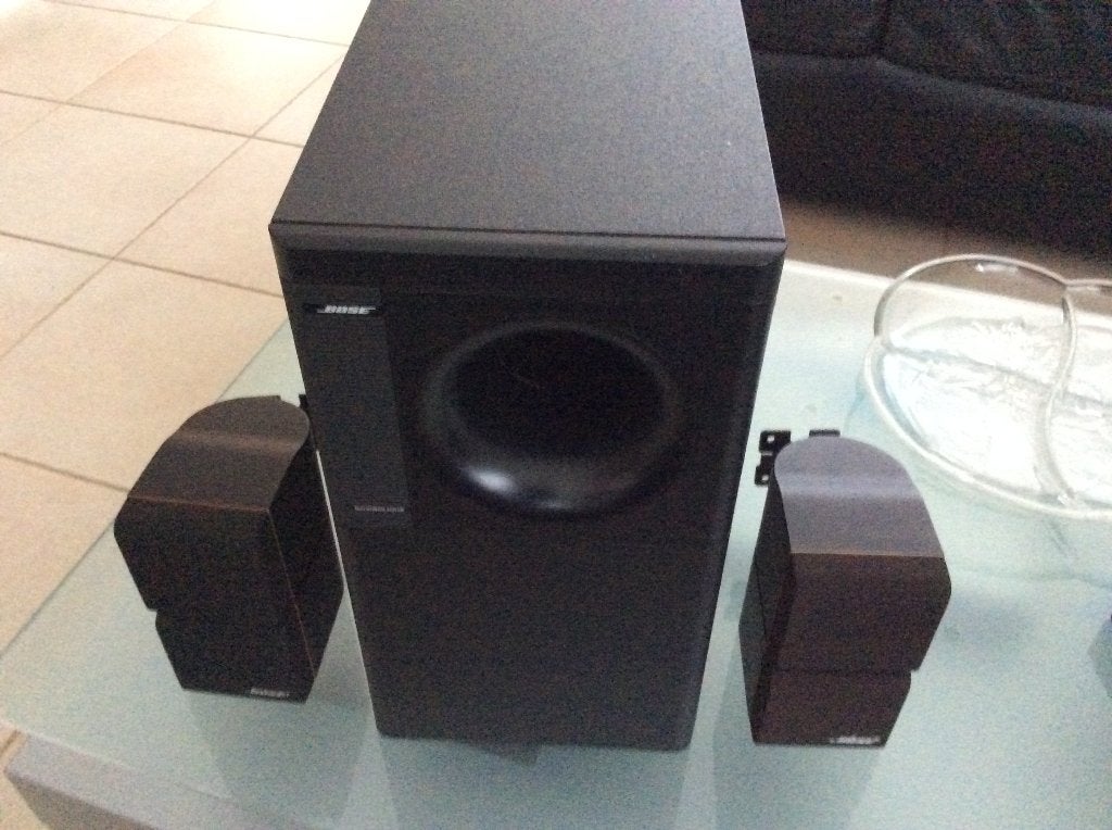Bose Acoustimass 5 series II, Audio, Tv en Foto, Gebruikt, Subwoofer, Ophalen of Verzenden, 60 tot 120 watt