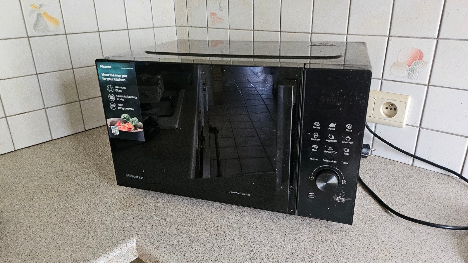 Micro onde hisense, Electroménager, Enlèvement, Utilisé, 45 à 60 cm, À Poser